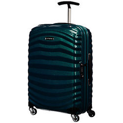 Samsonite Lite-Shock 4-Wheel 55cm Cabin Suitcase Petrol Blue